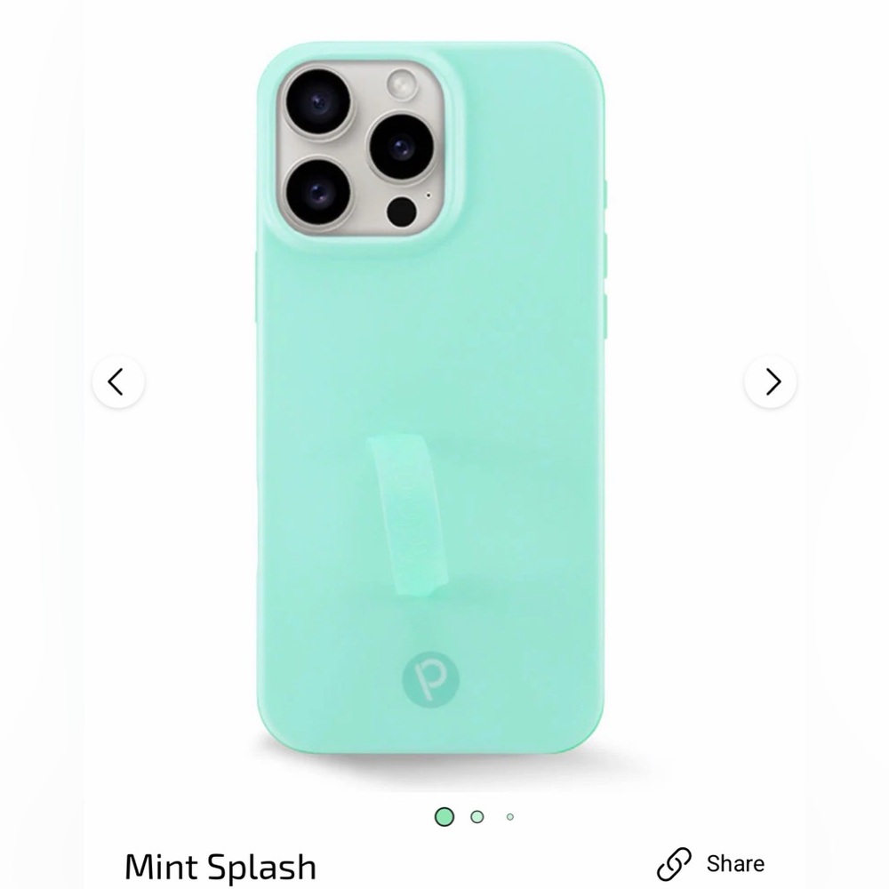 Loopy Case Mint Splash Phone Cover